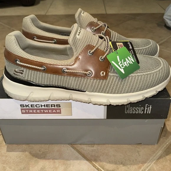 Men’s Skechers Del Retto memory foam classic fit Sz 13 - Picture 2 of 7